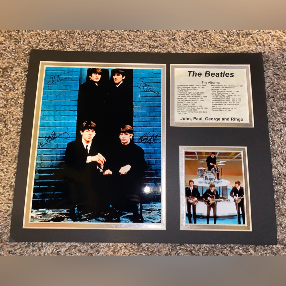 The Beatles Photo Collage